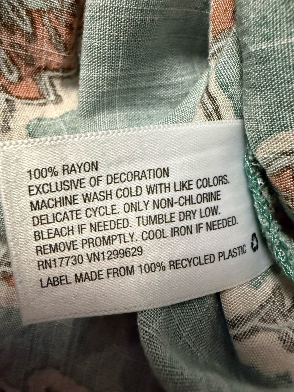 Knox Rose Teal Floral V-Neck Maxi Dress - Picture 12 of 12